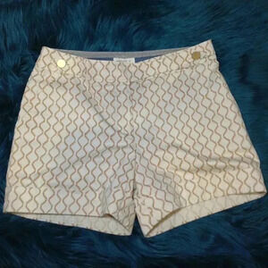 Meadow Rue (ANTHROPOLGIE) Shorts, US2.  Geometric, Barbiecorp, Miami Vibes, Chic
